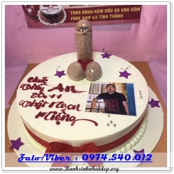 Mẫu Bánh Sinh Nhật Đẹp - A1506